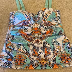Alex Marie tankini NWOT size 8 purchased from Dilliards